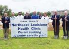 The ground breaking ceremony for the new Northeast Louisiana Health Center.